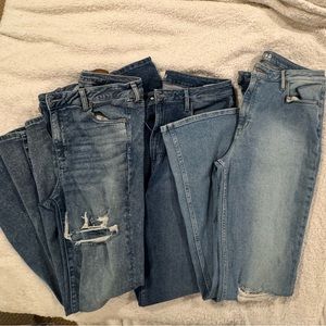 3 flared jeans